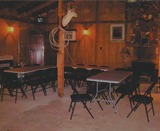 Indoor Dining Area Pharridge Farm Western Party Barn  www.partybarntulsa.com