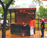 Covered Outdoor Patio  Pharridge Farm Western Party Barn  www.partybarntulsa.com